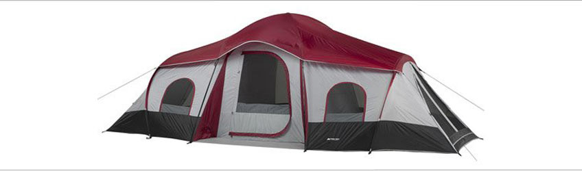 Ozark Trail 10 Person Cabin Tent Review 3 Rooms 4 Windows