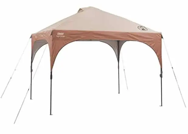 coleman instant canopy with led lighting system