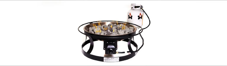 Camp Chef Del Rio Gas Fire Pit Propane Fire With Roasting Sticks