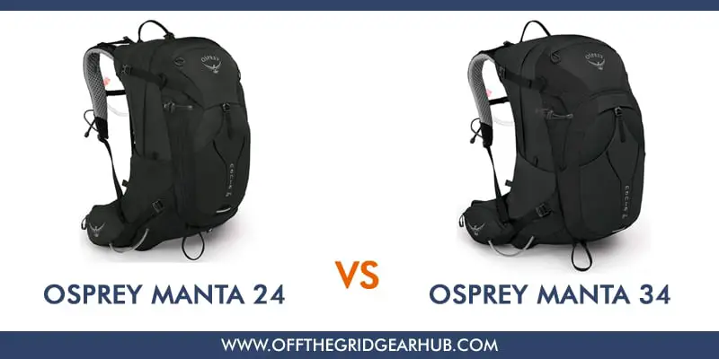 Osprey Manta 24 vs 34