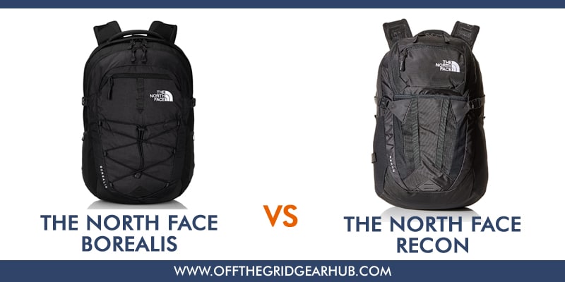 The North Face Borealis vs Recon