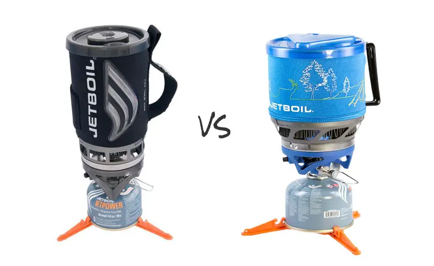 Jetboil Flash vs MiniMo