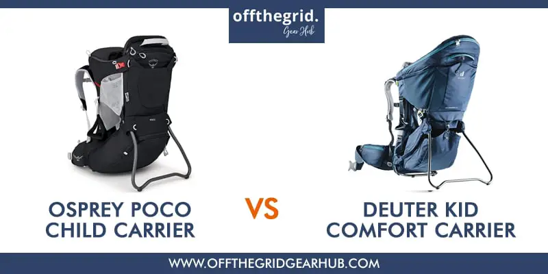 Deuter Kid Comfort vs Osprey Poco