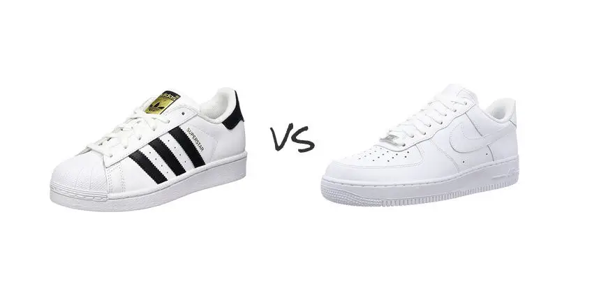 adidas superstar or nike air force 1