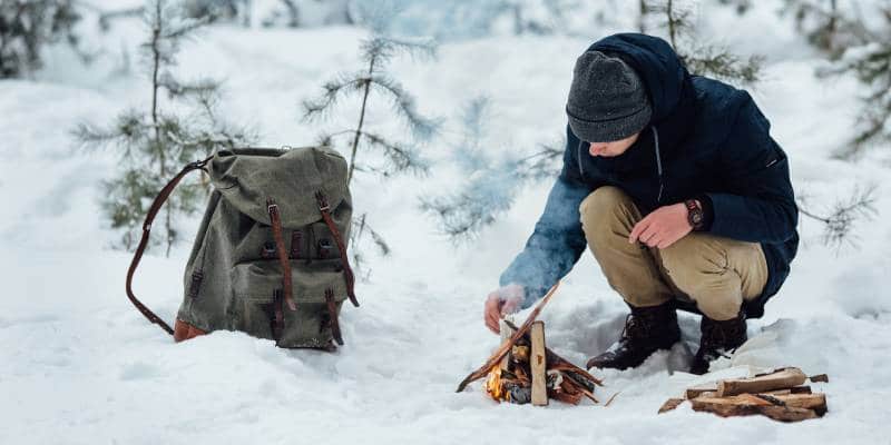 Camping in Winter How To Handle A Snowstorm While Camping 2