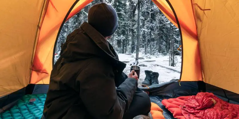 Camping in Winter How To Handle A Snowstorm While Camping 5