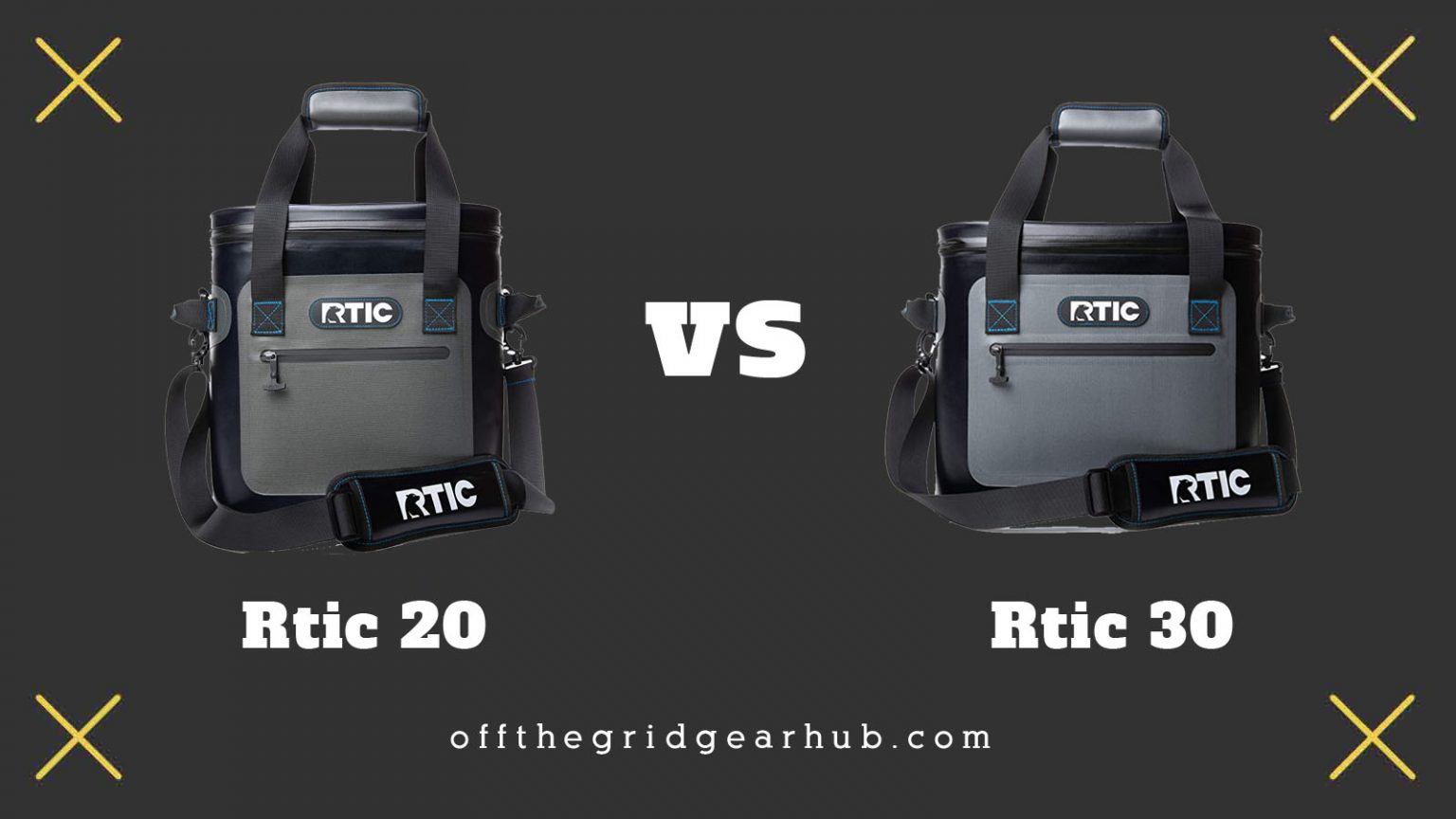Rtic 20 vs 30 Softpack Coolers Off the Grid Gear Hub