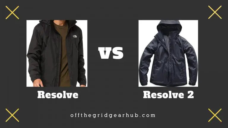 The North Face Resolve vs Resolve 2