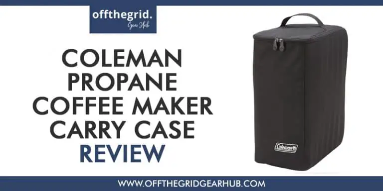 Coleman Propane Coffee Maker Carry Case